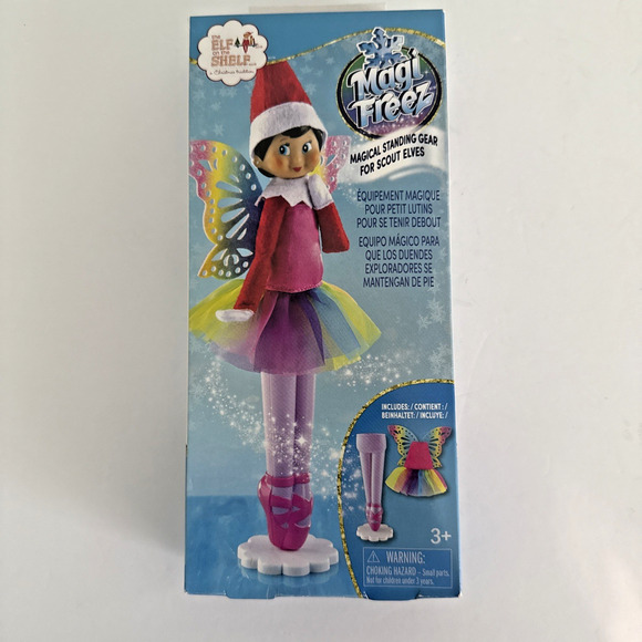 Elf On The Shelf Magi Freez Standing Outfit Rainbow Snow Pixie (No Elf) NEW - Picture 1 of 2